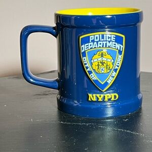 Official NYPD Blue and Yellow Mug